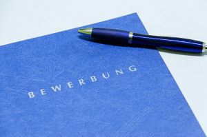 Bewerbungsmappe mit Bewerbungscoaching